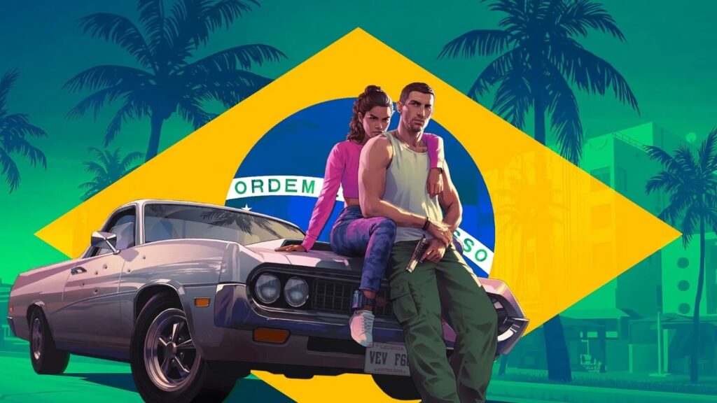 GTA 6: Vice City impressiona e imagem oficial traz referência ao Brasil