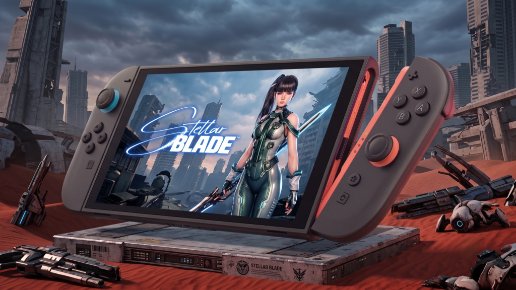 Stellar Blade no Switch 2 está perto: jogo recebe classificação da ESRB