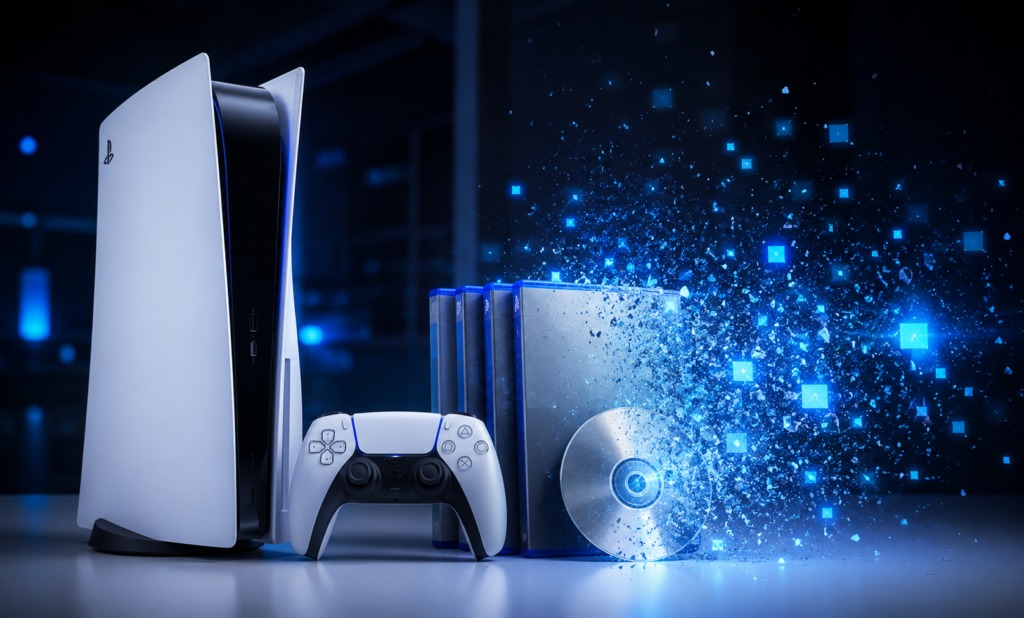Sony encerra produção de discos para jogos da PlayStation em 2028
