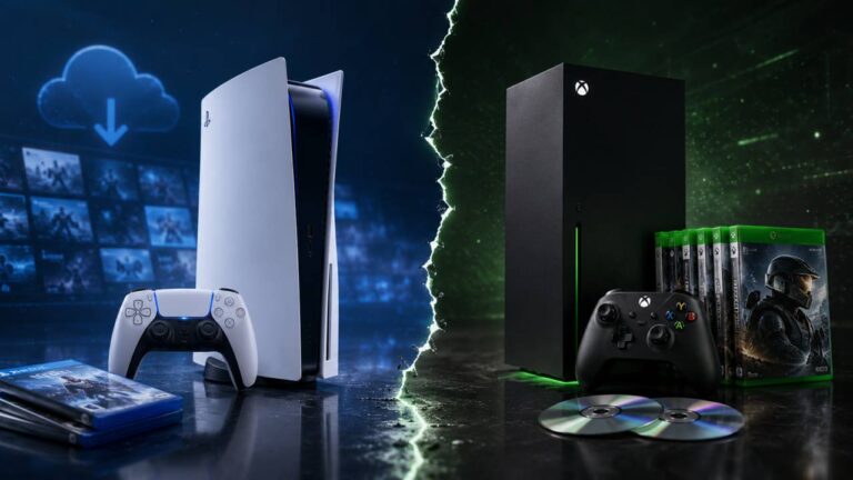 Sony pode adiar fim dos jogos físicos no PS por causa do Xbox