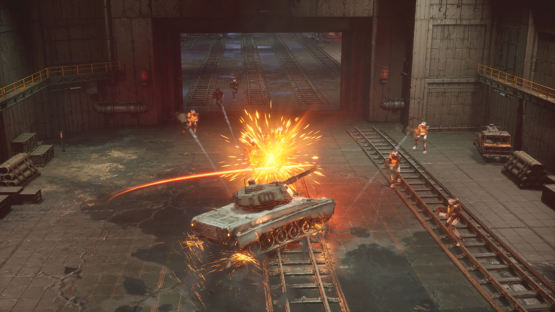 SLAM TANK: o hack-and-slash onde um tanque luta corpo a corpo